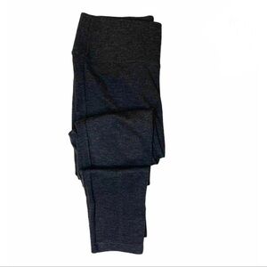 BRIGGS Charcoal Wide Band Leggings / Pants 6P